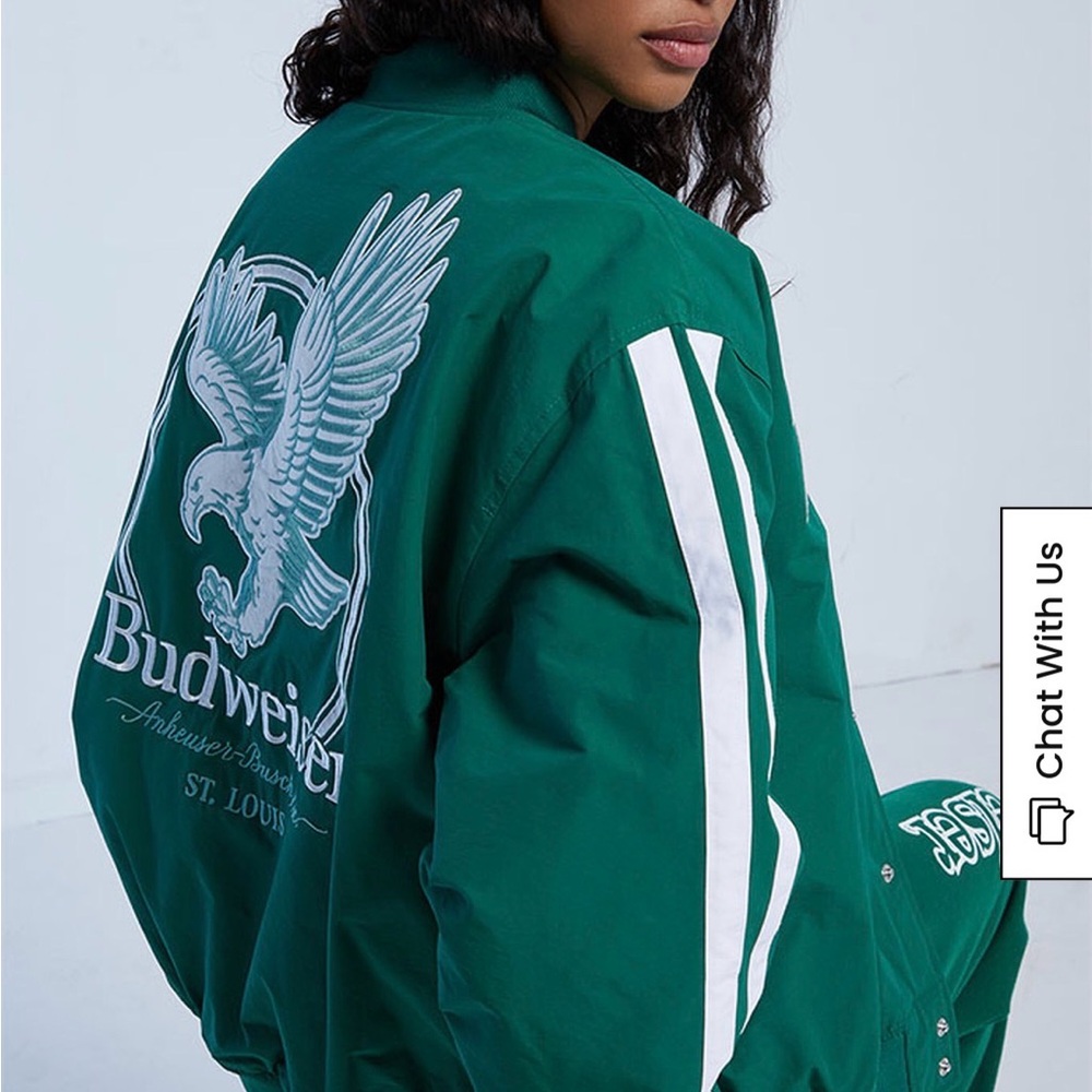 Budweiser By PacSun King Of Beers Letterman Jacket
